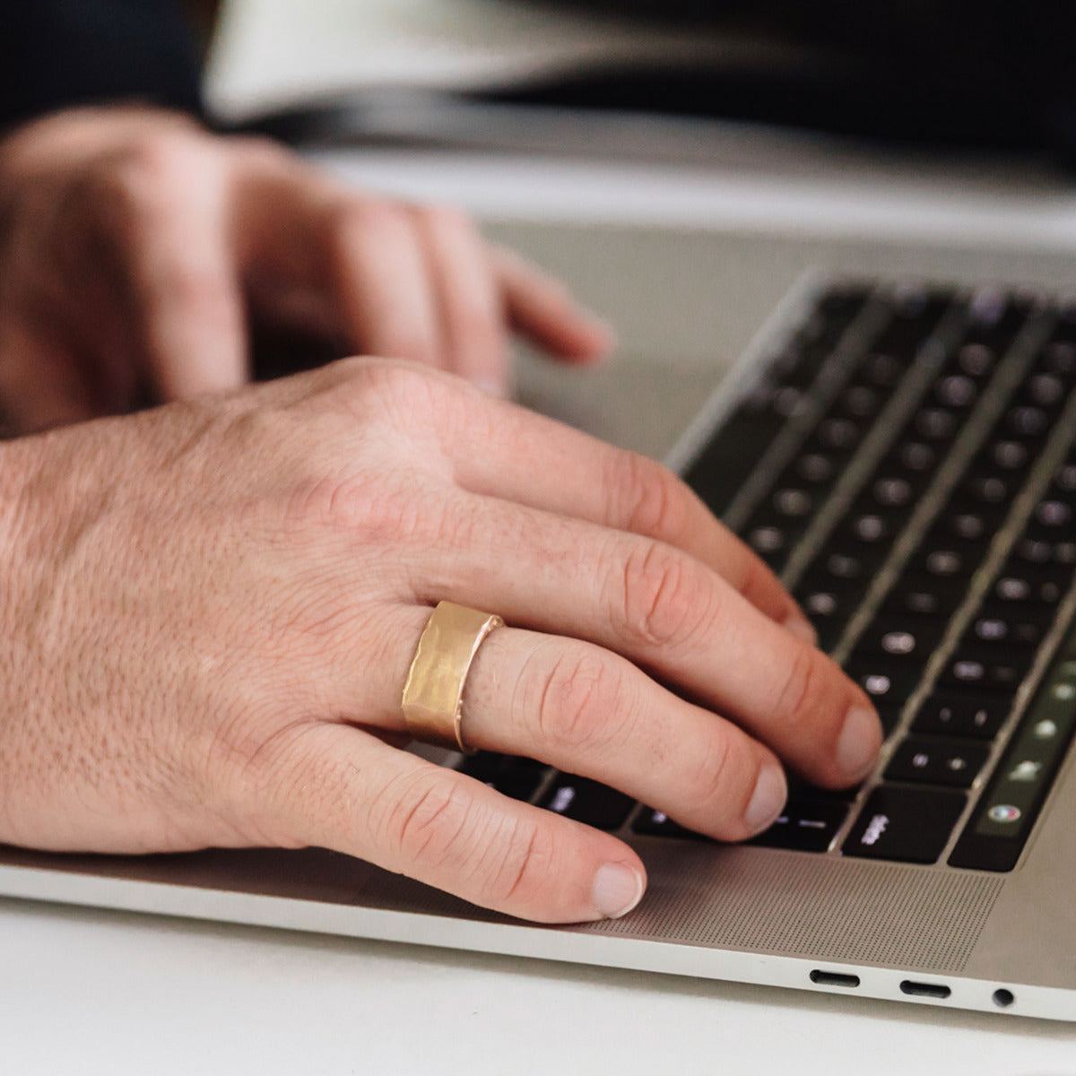 Strong + True Ring (10K Solid Gold)