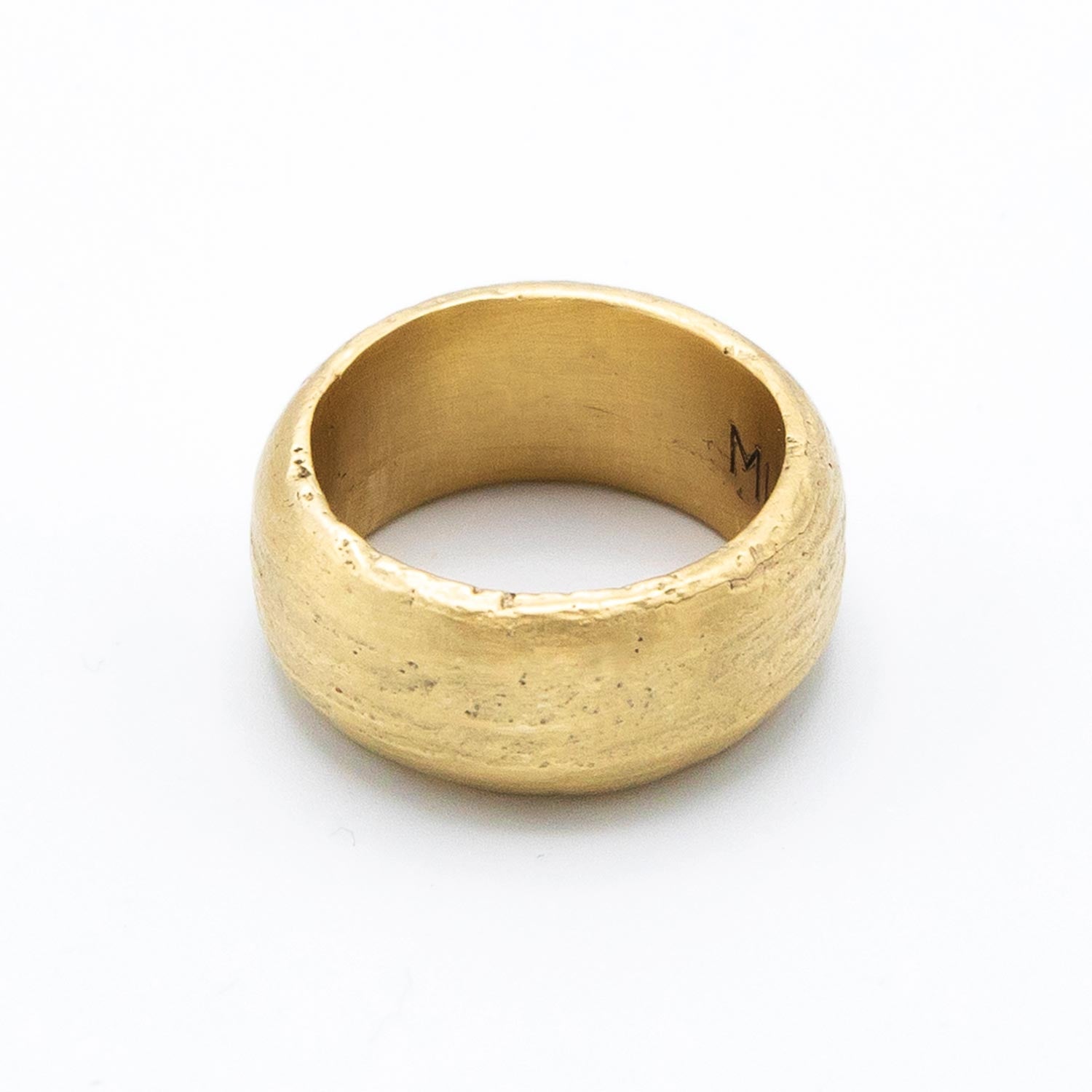 Collide With The Sky Ring (Textured 14K Solid Gold) - Lisa Leonard Designs