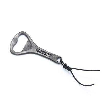Vintage Bottle Opener Courage (Zinc)