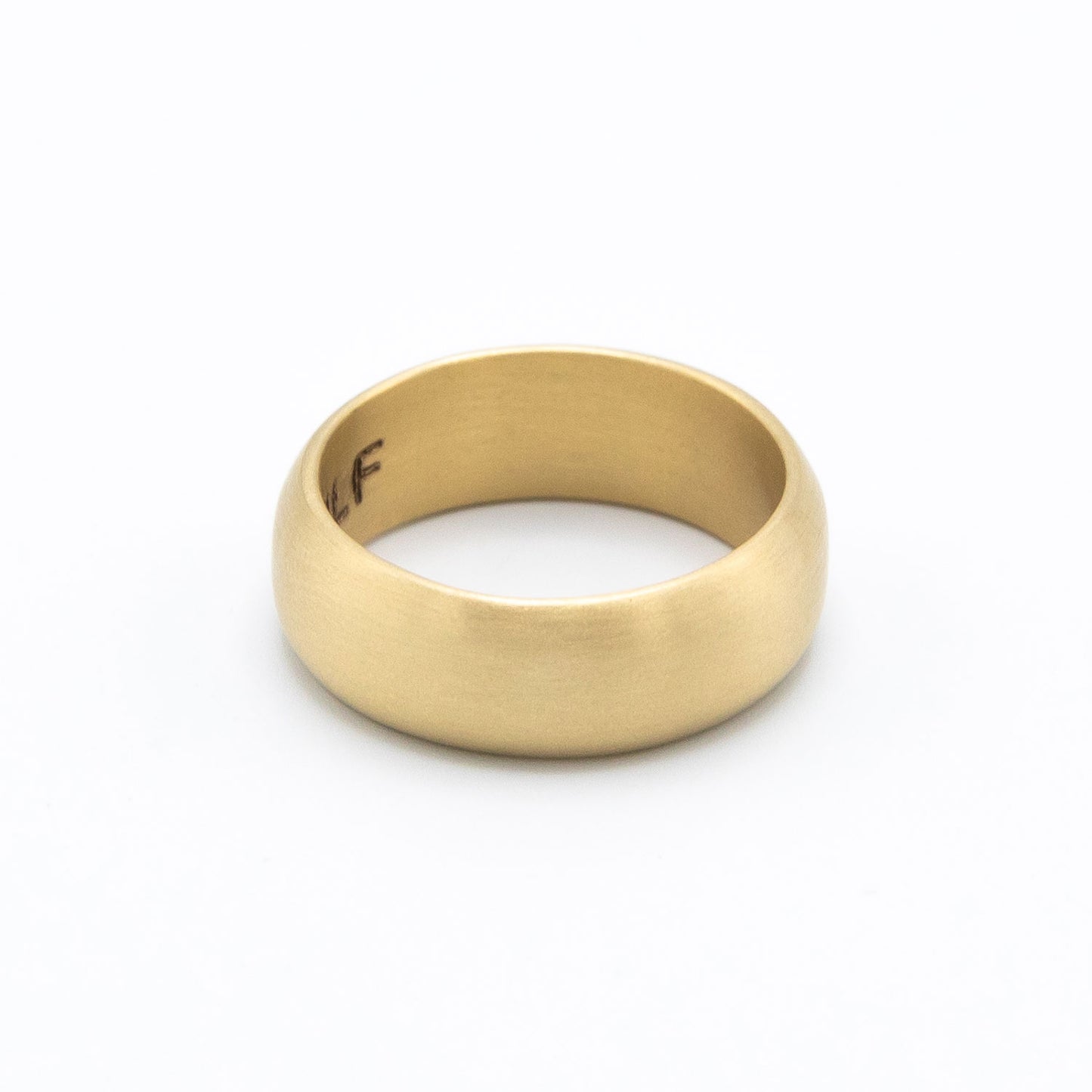 Collide with the Sky Ring (Smooth 14K Solid Gold)