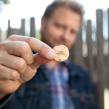 Roman Cross Pocket Coin (Brass)