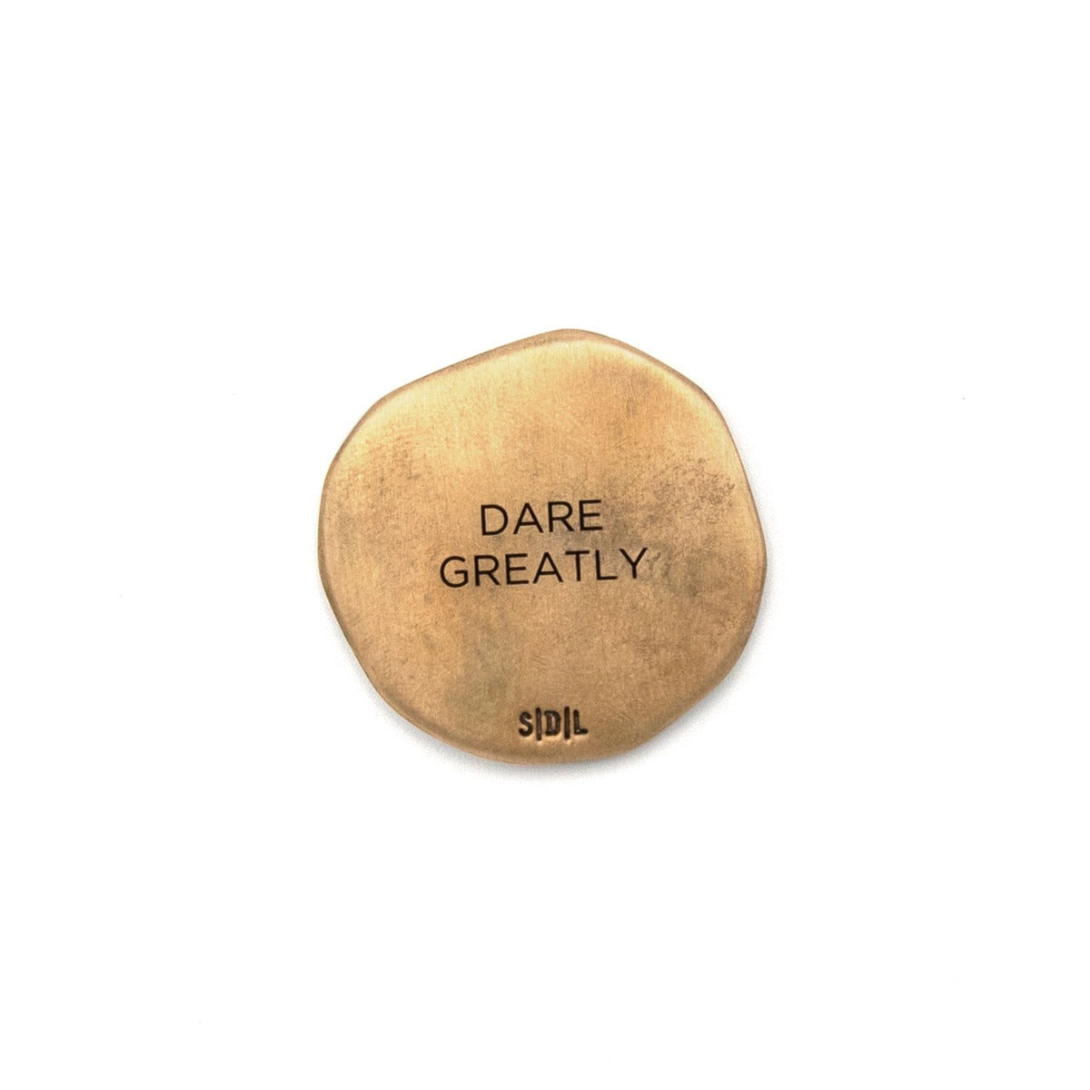 Roman Cross Pocket Coin (Brass)