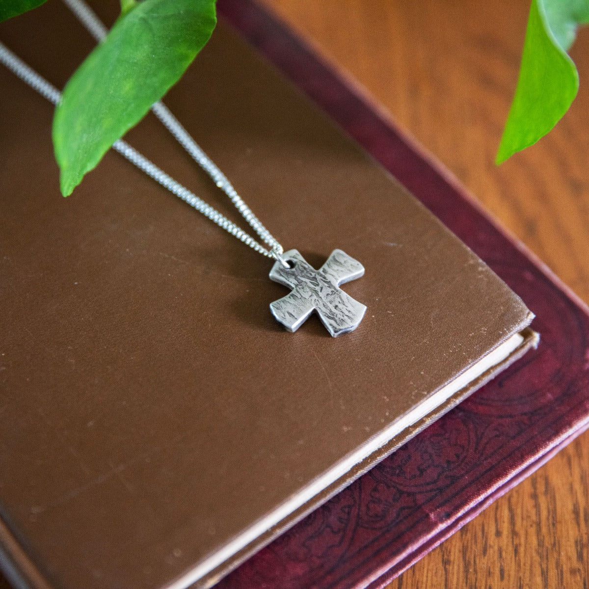 Steadfast Cross Necklace (Sterling Silver)