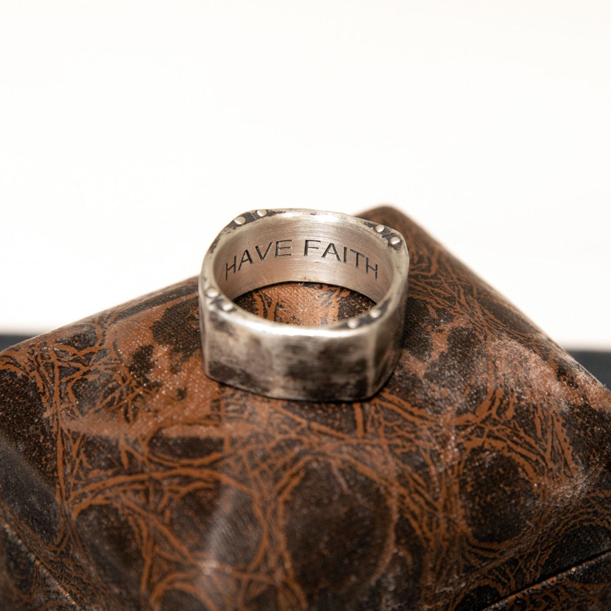 Strong + True Ring (Sterling Silver)