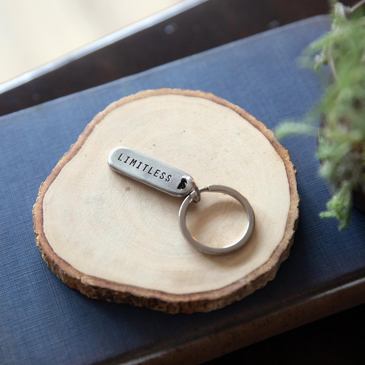 Limitless Standard Key Ring (Pewter)