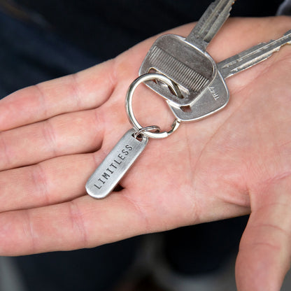Limitless Standard Key Ring (Pewter)