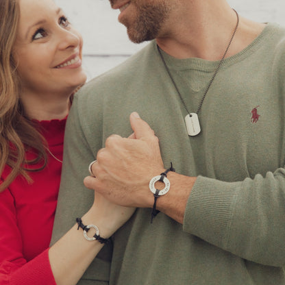 Lasting Bond Bracelet Set (Black)