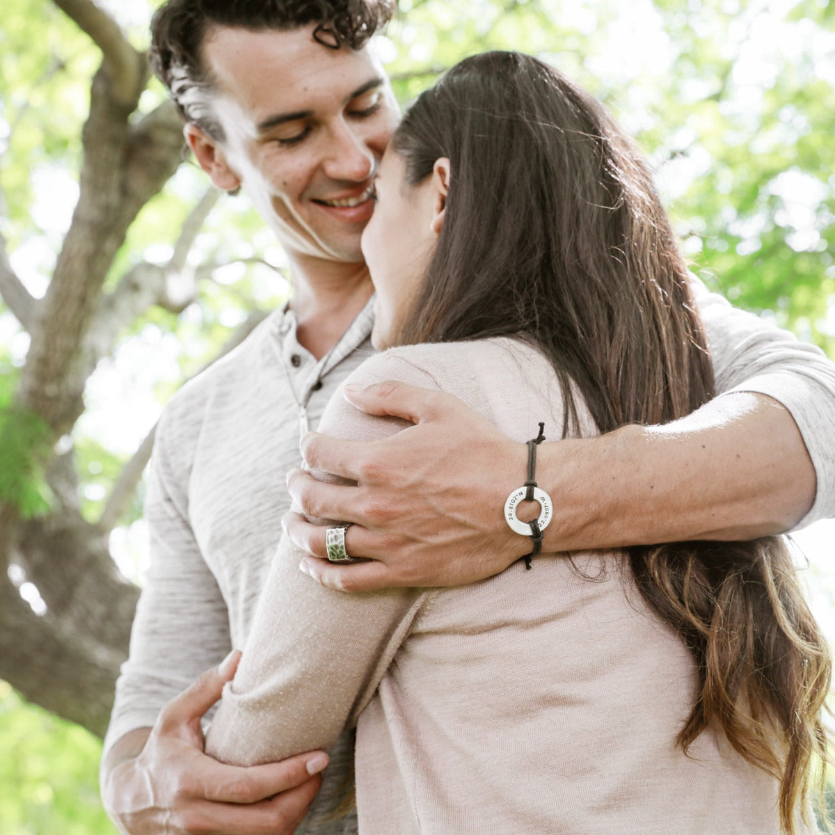 Lasting Bond Bracelet Large (Black)