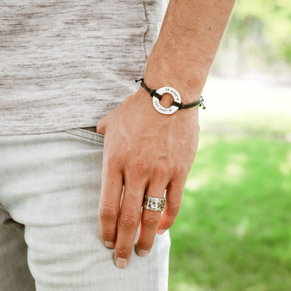 Lasting Bond Bracelet Large (Black)