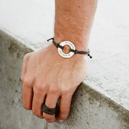 Lasting Bond Bracelet Large (Black)