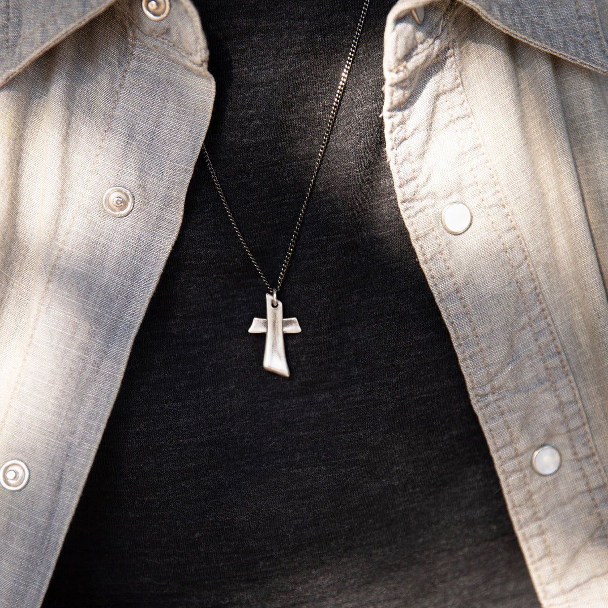 Accord Cross Necklace (Sterling Silver)