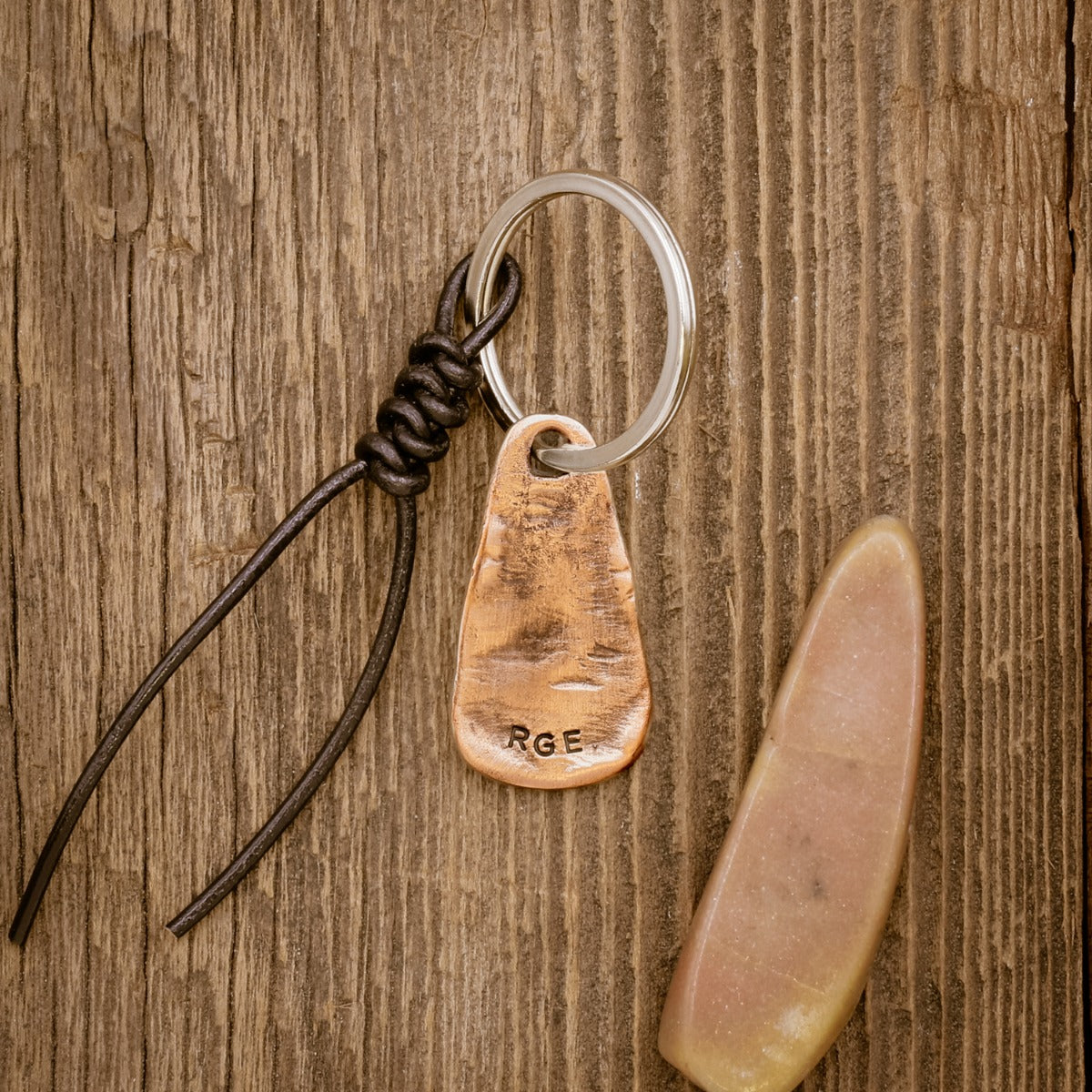 Hold Fast Key Ring (Brass)
