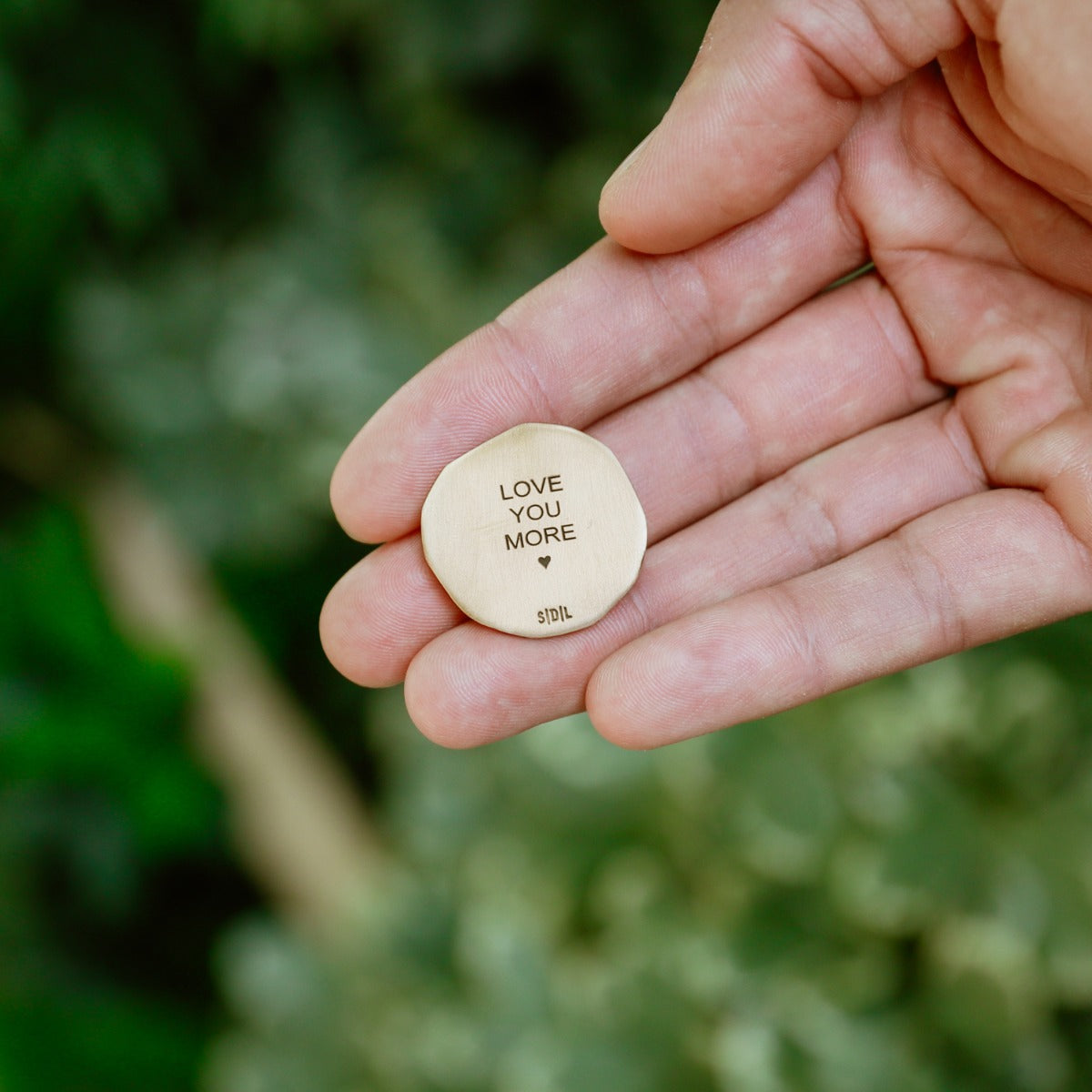 Roman Cross Pocket Coin (Brass)