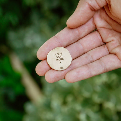 Roman Cross Pocket Coin (Brass)