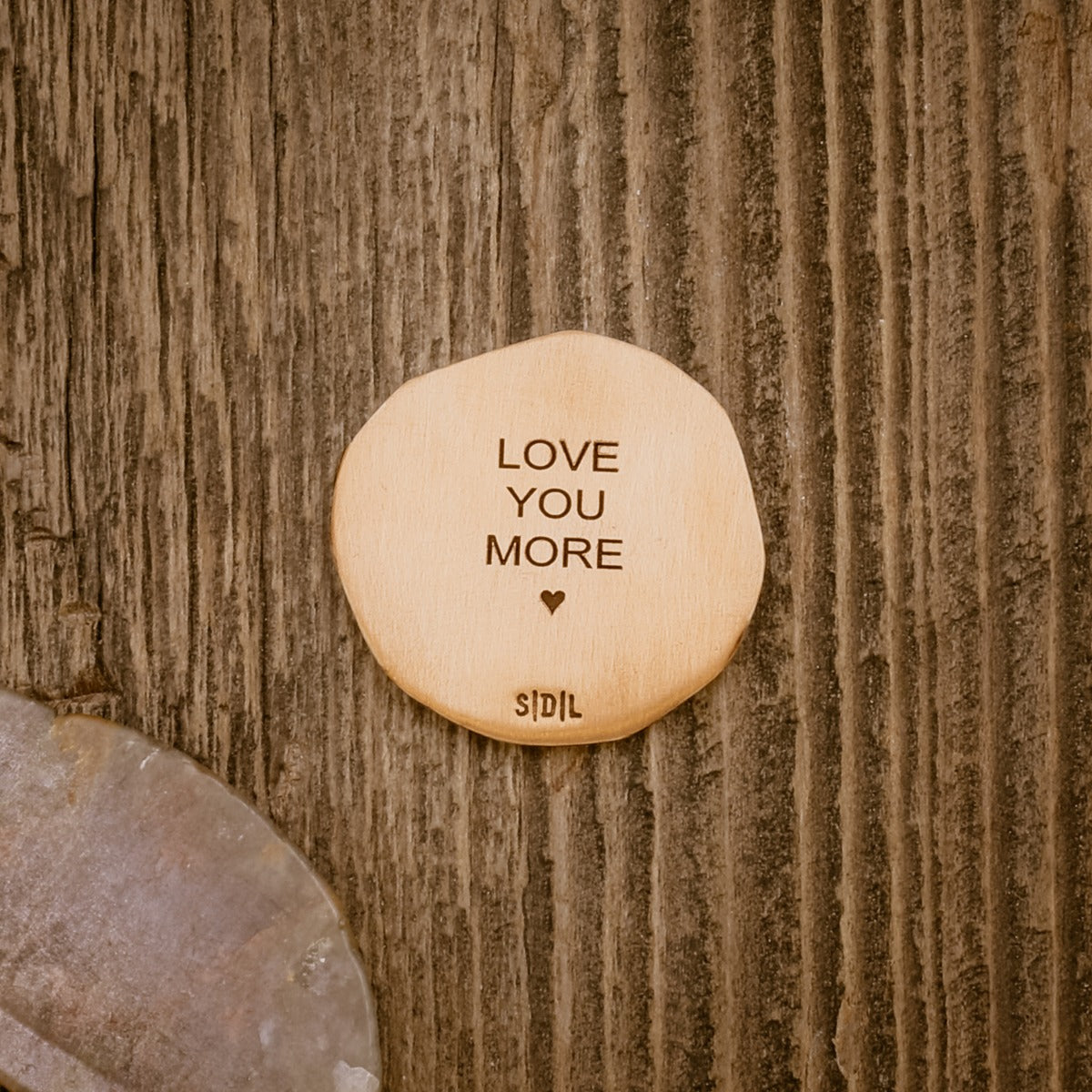 Roman Cross Pocket Coin (Brass)