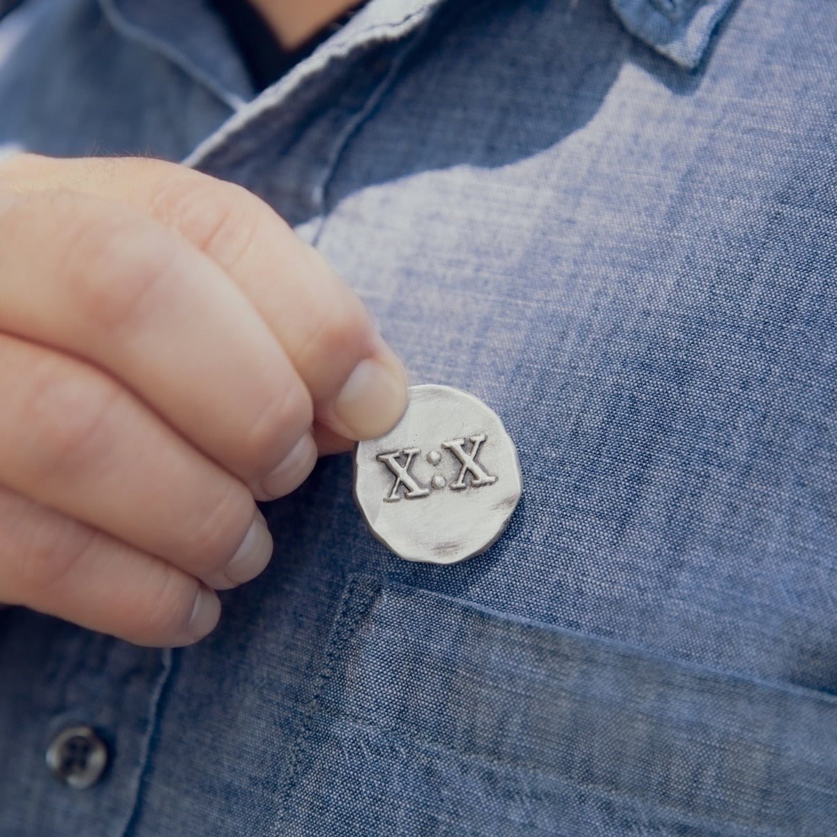 John 10:10 Pocket Token (Sterling Silver)