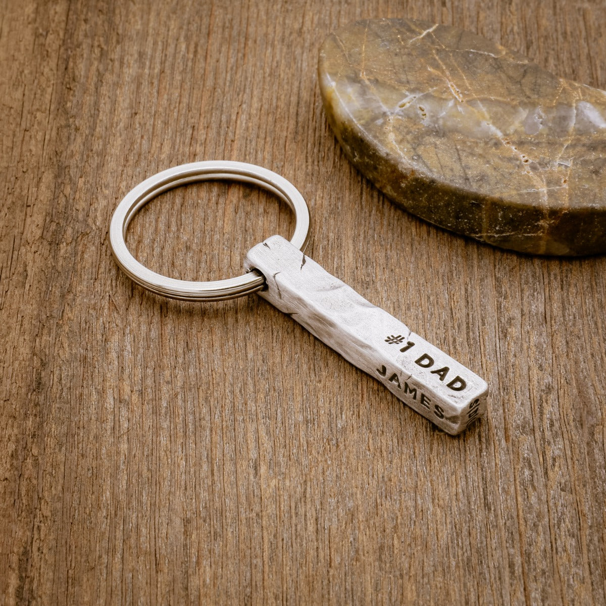 Endurance Key Ring - 4 Sides (Sterling Silver)