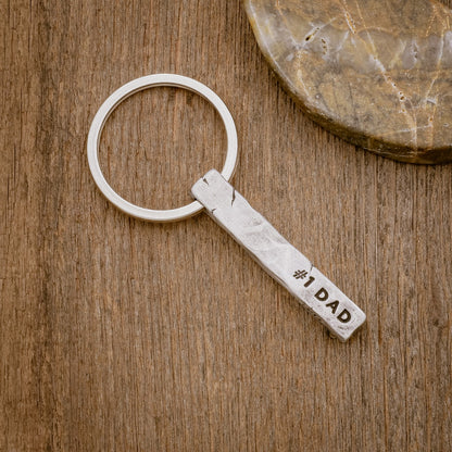 Endurance Key Ring - 2 Sides (Sterling Silver)