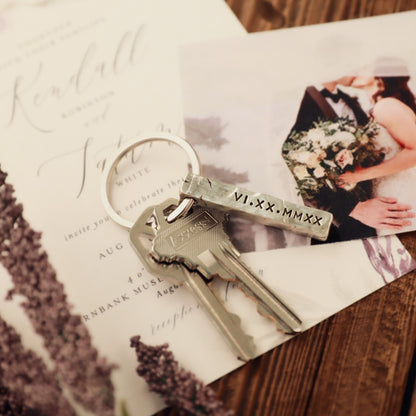 Endurance Key Ring - 2 Sides (Sterling Silver)