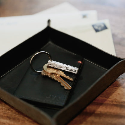 Endurance Key Ring - 4 Sides (Sterling Silver)