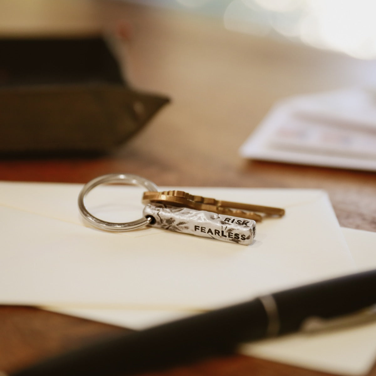 Endurance Key Ring - 4 Sides (Sterling Silver)