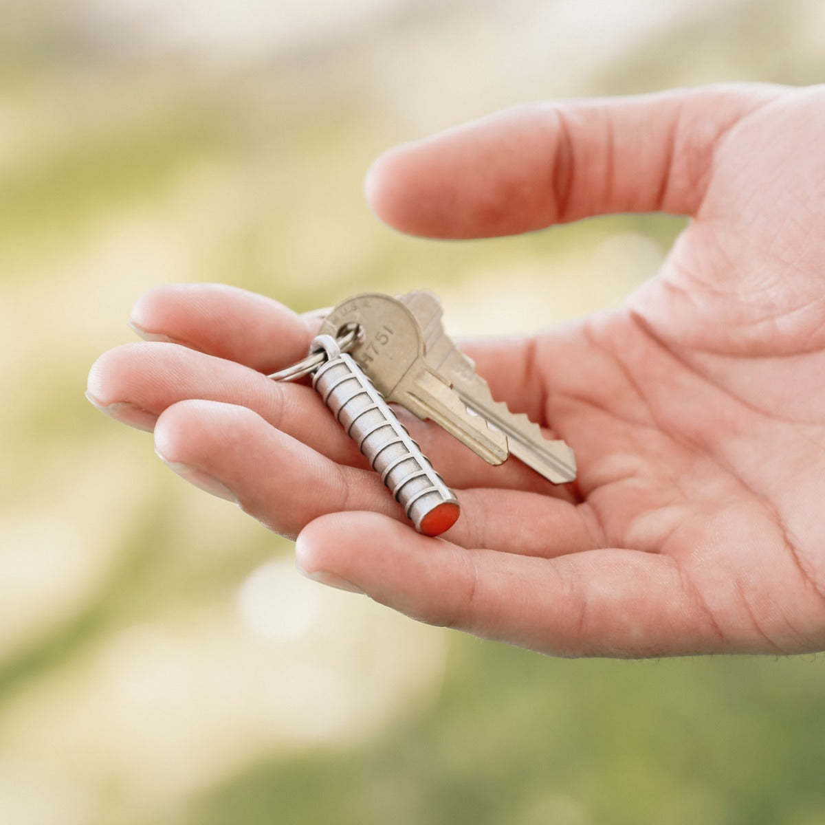 Fortify Key Ring (Pewter)