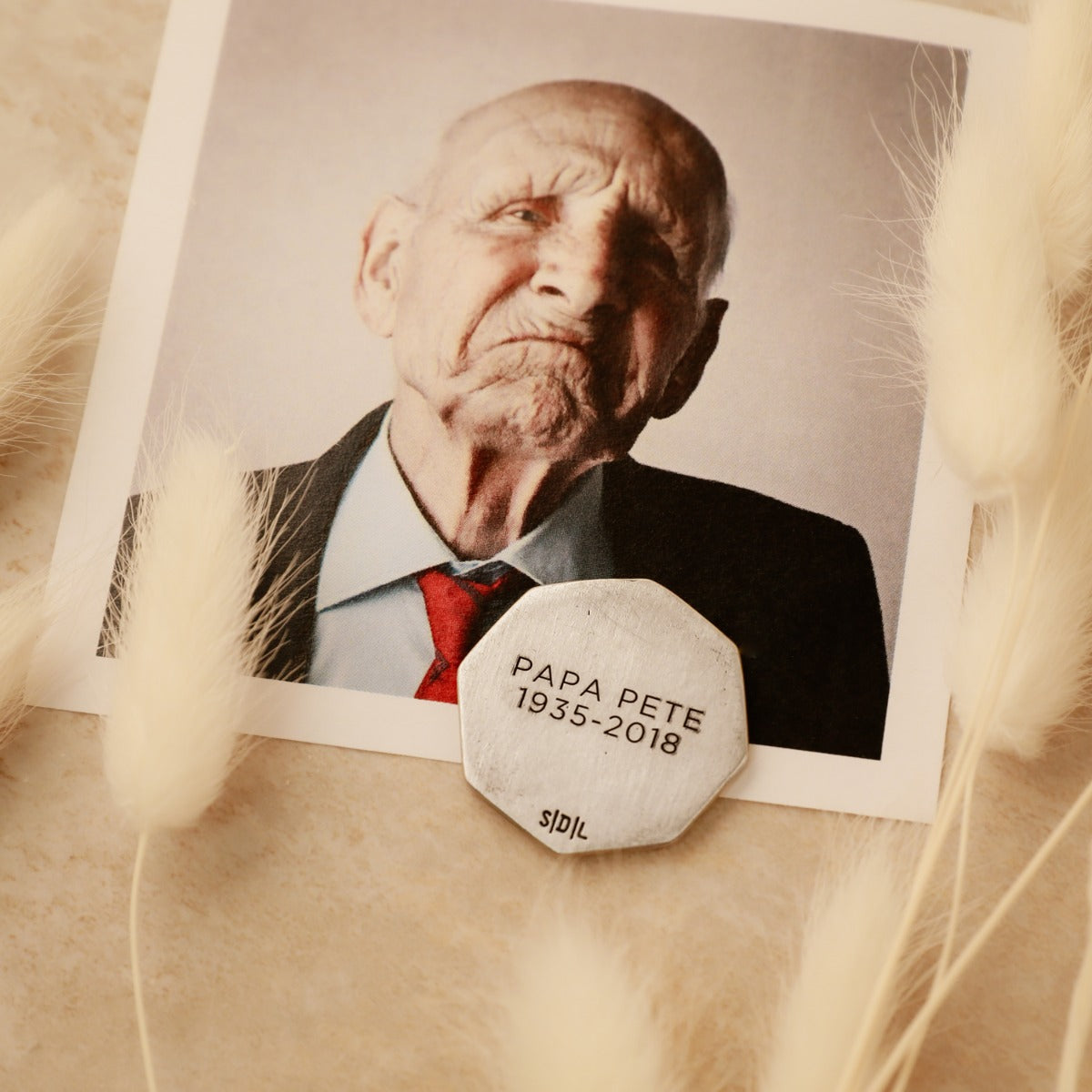 No Fear in Love Pocket Coin (Sterling Silver)