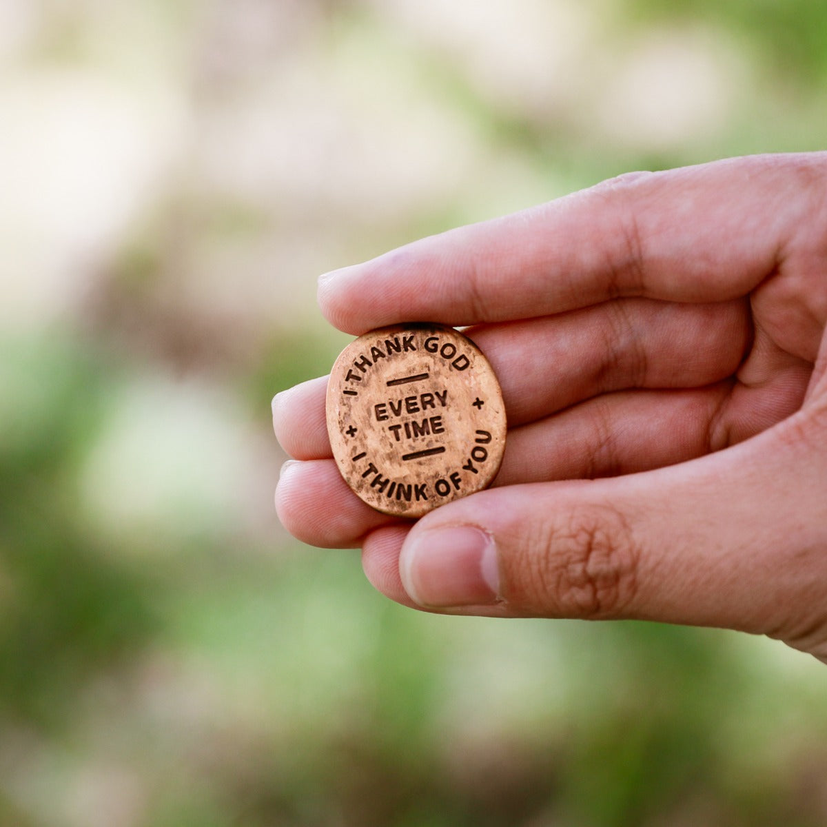 Grateful Pocket Coin (Brass)