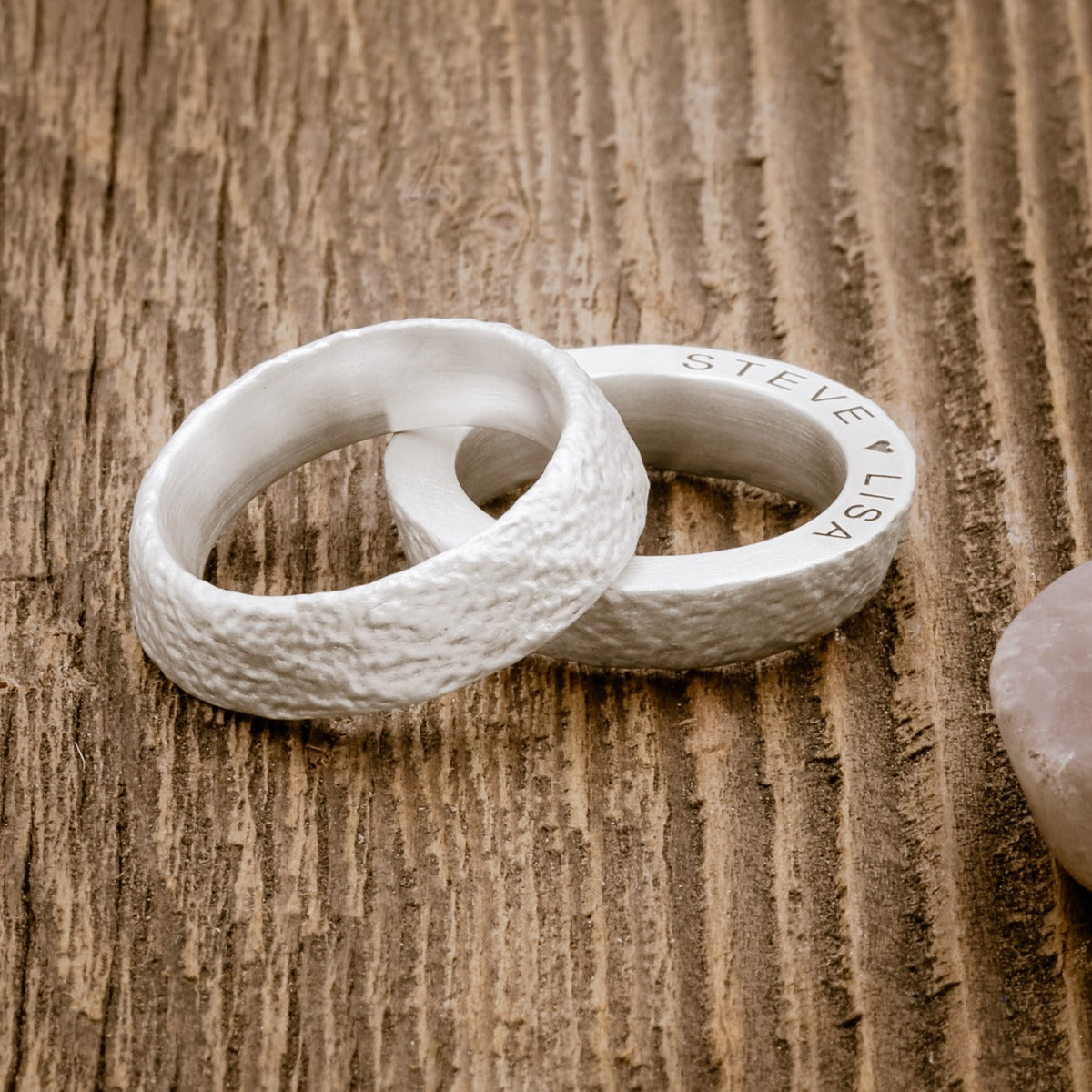 Life Together Ring Pair (Sterling Silver)