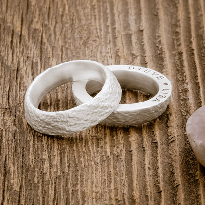 Life Together Ring Pair (Sterling Silver)