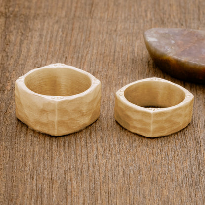 Strong + True Wide Ring (10K Solid Gold)