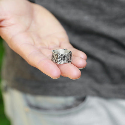 Strong + True Wide Ring (Sterling Silver)