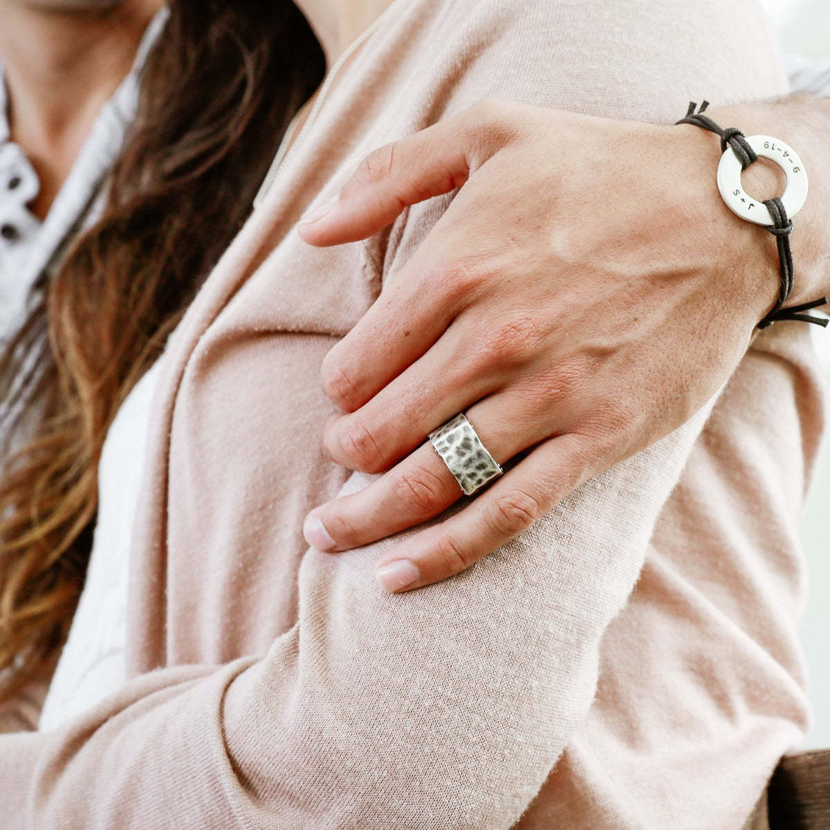 Strong + True Wide Ring (Sterling Silver)