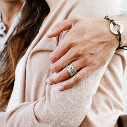 Strong + True Wide Ring (Sterling Silver)