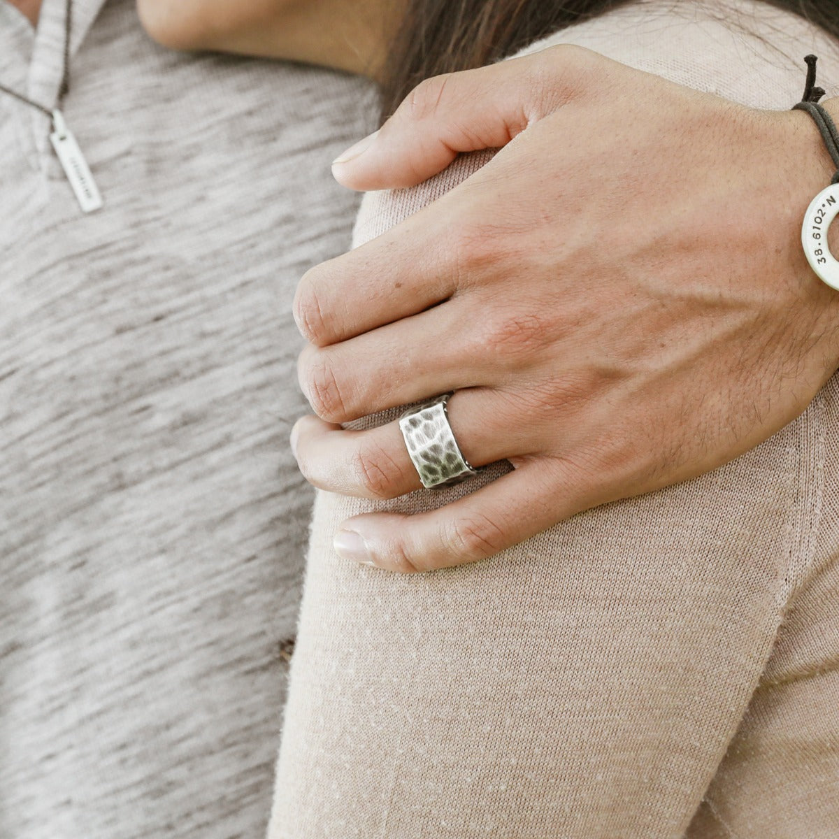 Strong + True Wide Ring (Sterling Silver)