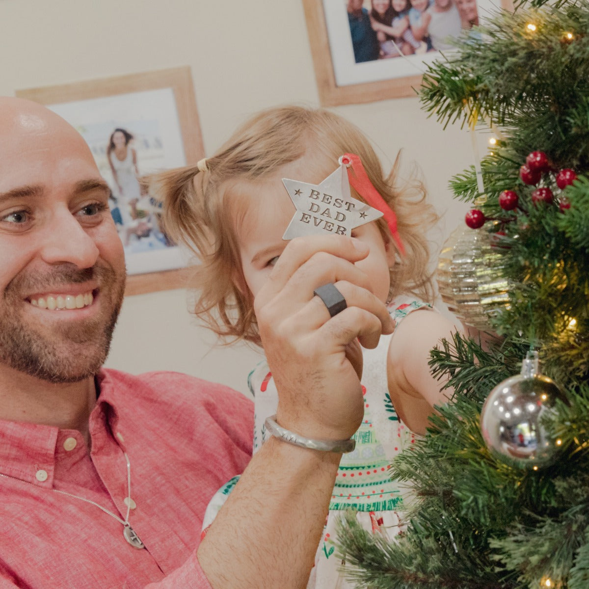 Best Dad Ornament (Pewter) - Lisa Leonard Designs
