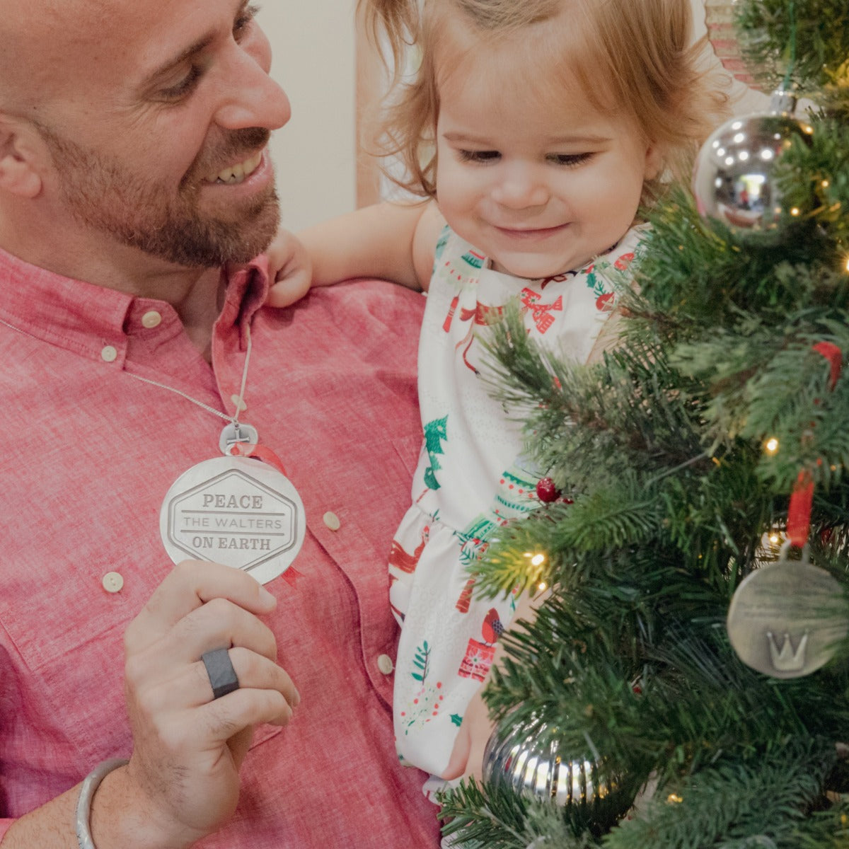 Peace on Earth Ornament (Pewter) - Lisa Leonard Designs