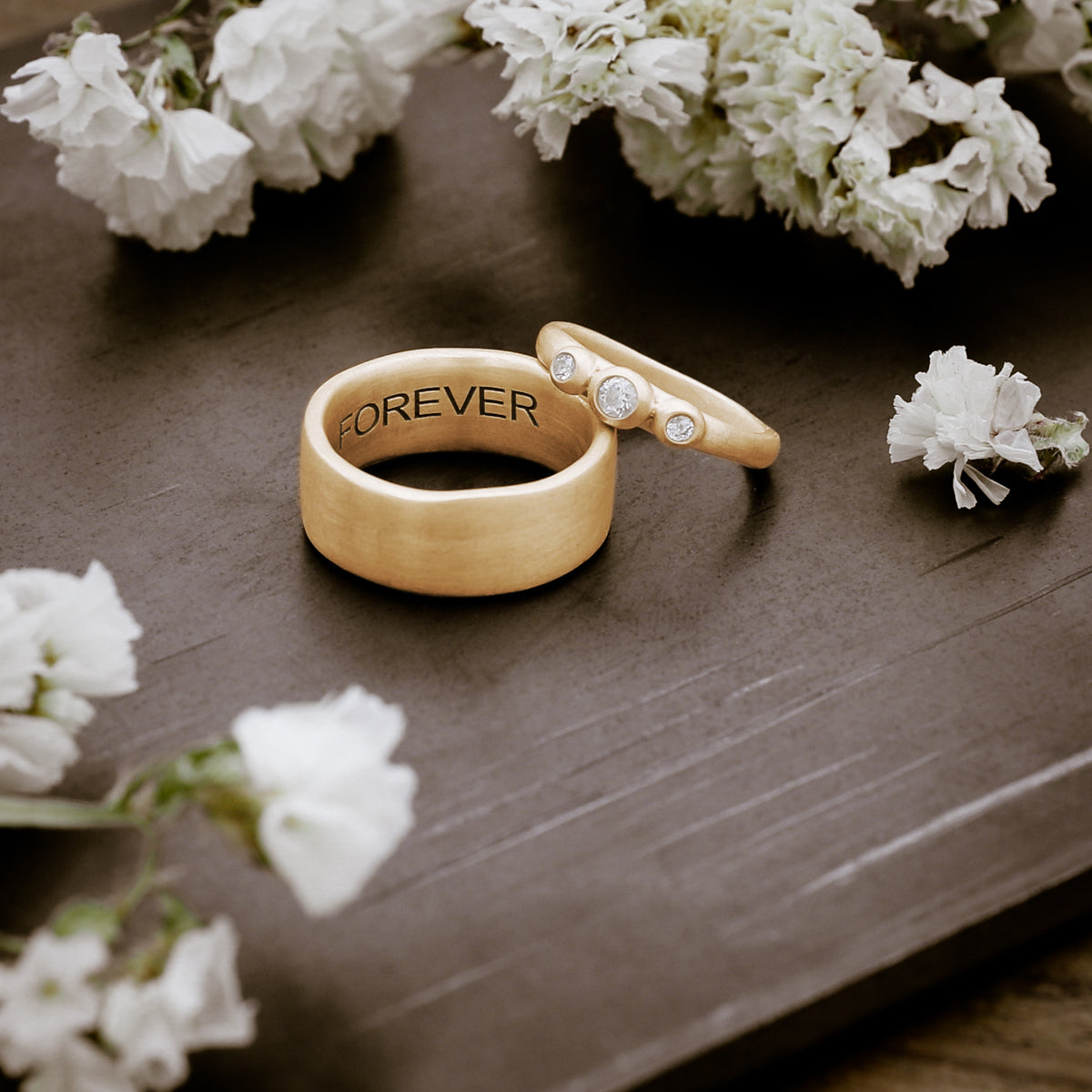 Word of Honor Ring (14K Solid Gold)