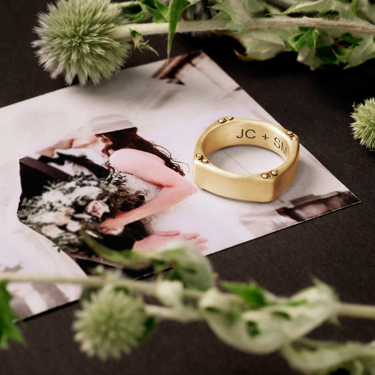 Strong + True Narrow Ring (10K Solid Gold)