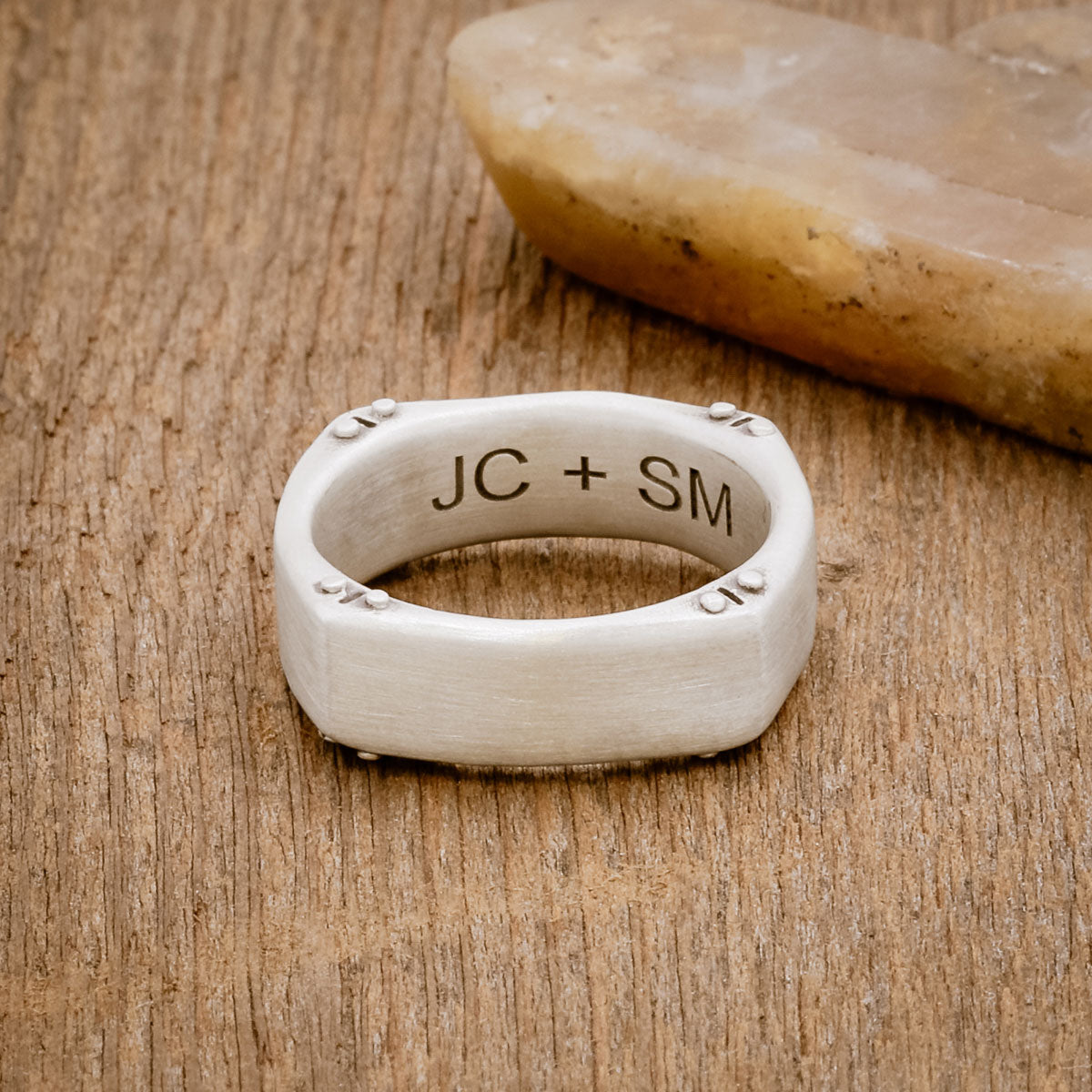 Strong + True Narrow Ring (Sterling Silver)