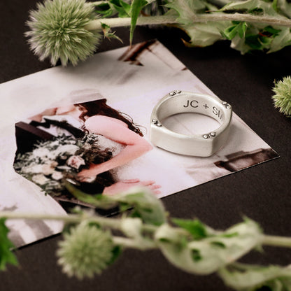 Strong + True Narrow Ring (Sterling Silver)