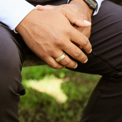 Strong + True Narrow Ring (14K Solid Gold)
