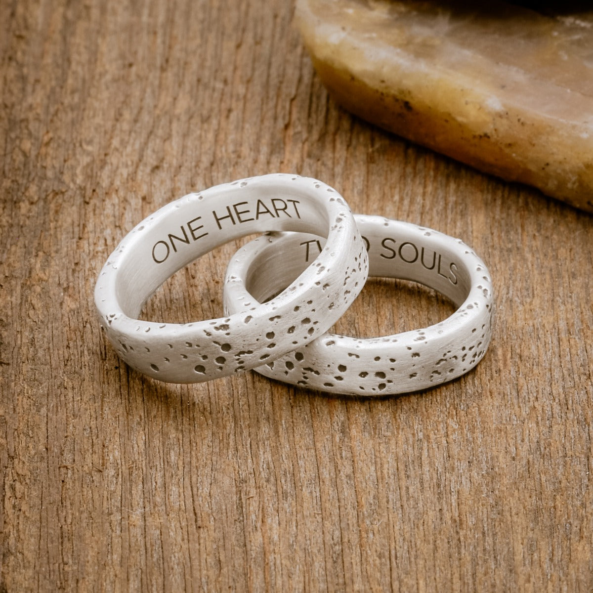 Withstand Stacking Ring (Antiqued Sterling Silver) by Lisa Leonard Designs