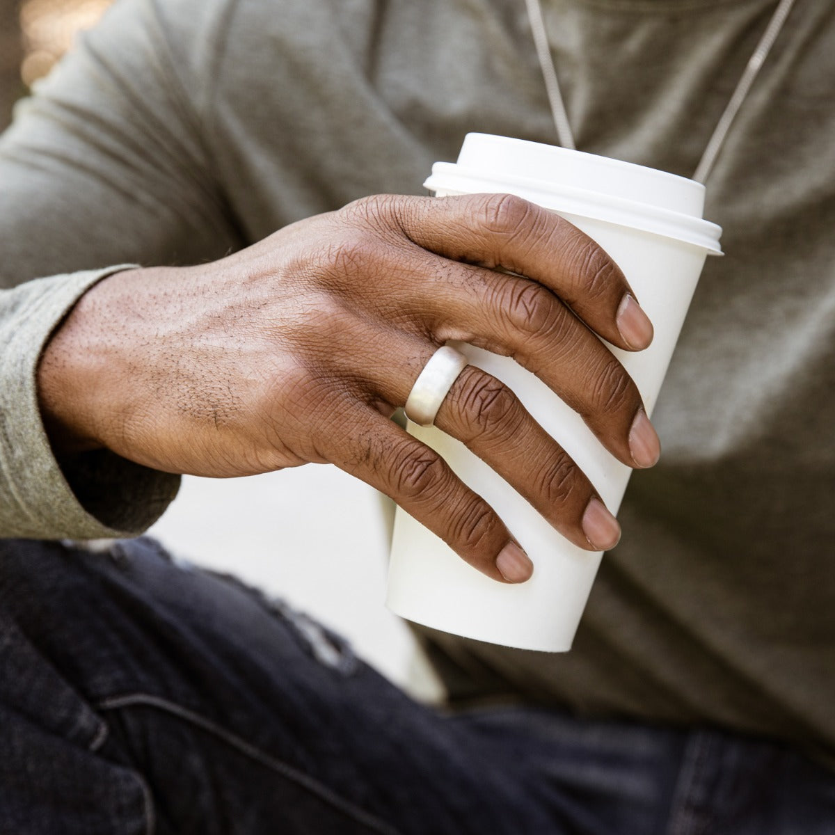 Collide with the Sky Ring (Sterling Silver)