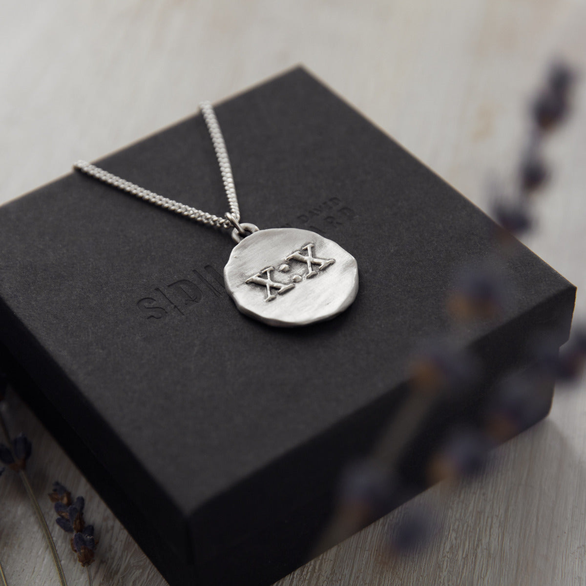 John 10:10 Necklace (Antiqued Sterling Silver)