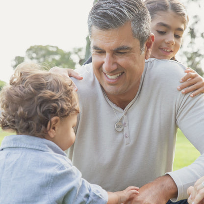 John 10:10 Necklace (Antiqued Sterling Silver)
