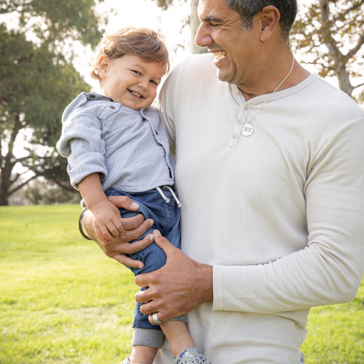 John 10:10 Necklace (Antiqued Sterling Silver)