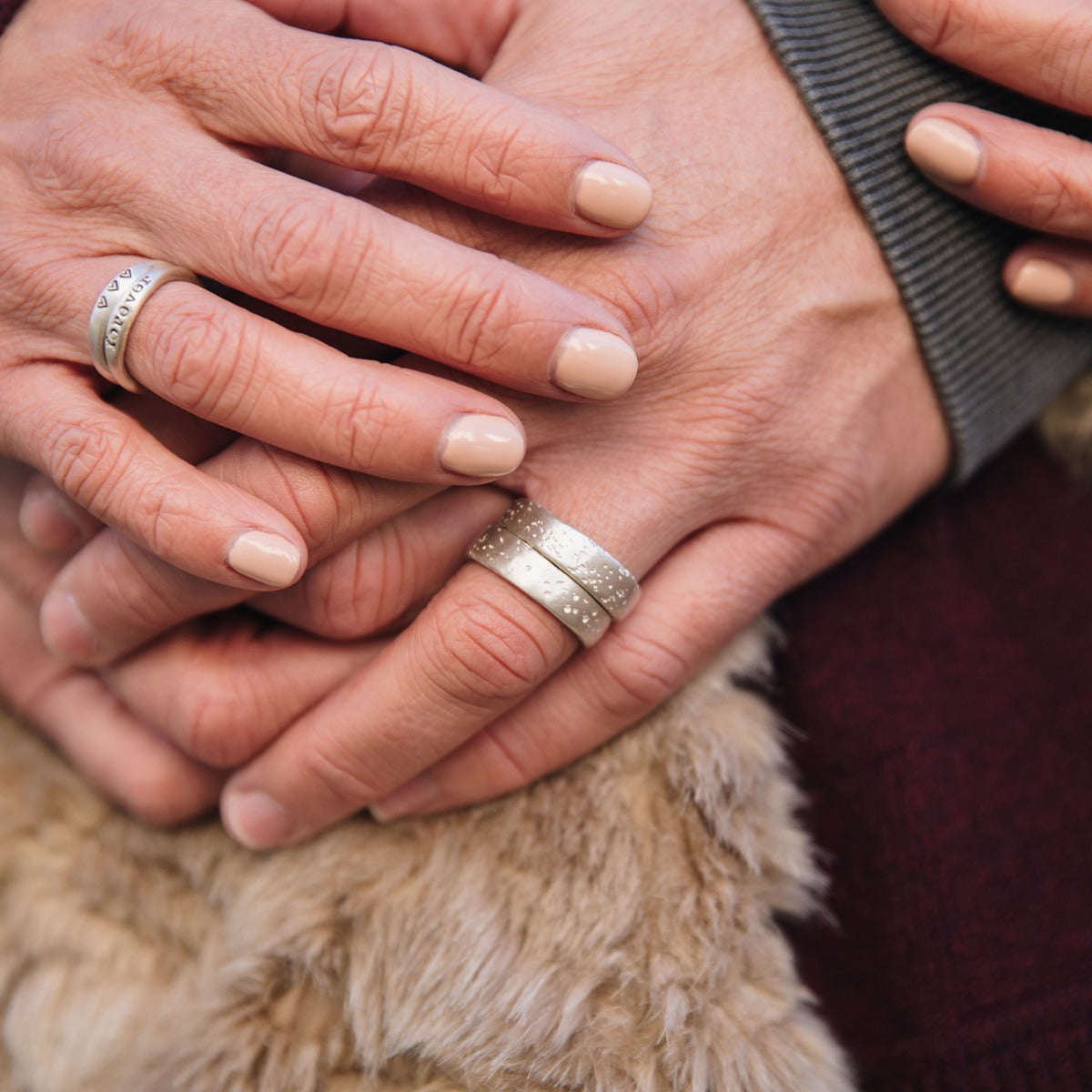 Withstand Stacking Ring (Sterling Silver)