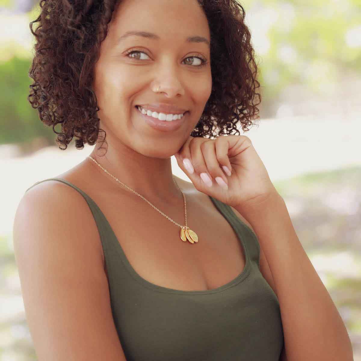 gold plated birth flower charms