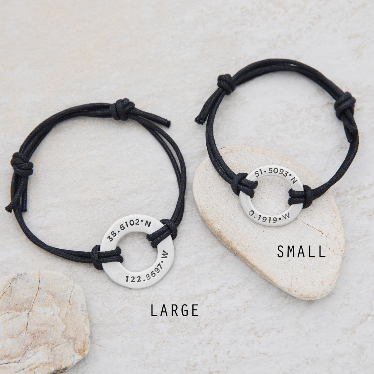 Lasting Bond Bracelet Set (Black)